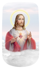 DAROYAL-109-WT Sacred Heart Clouds White